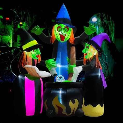 Witch inflatable prop